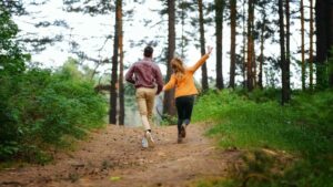 vreugdevolle wandeling